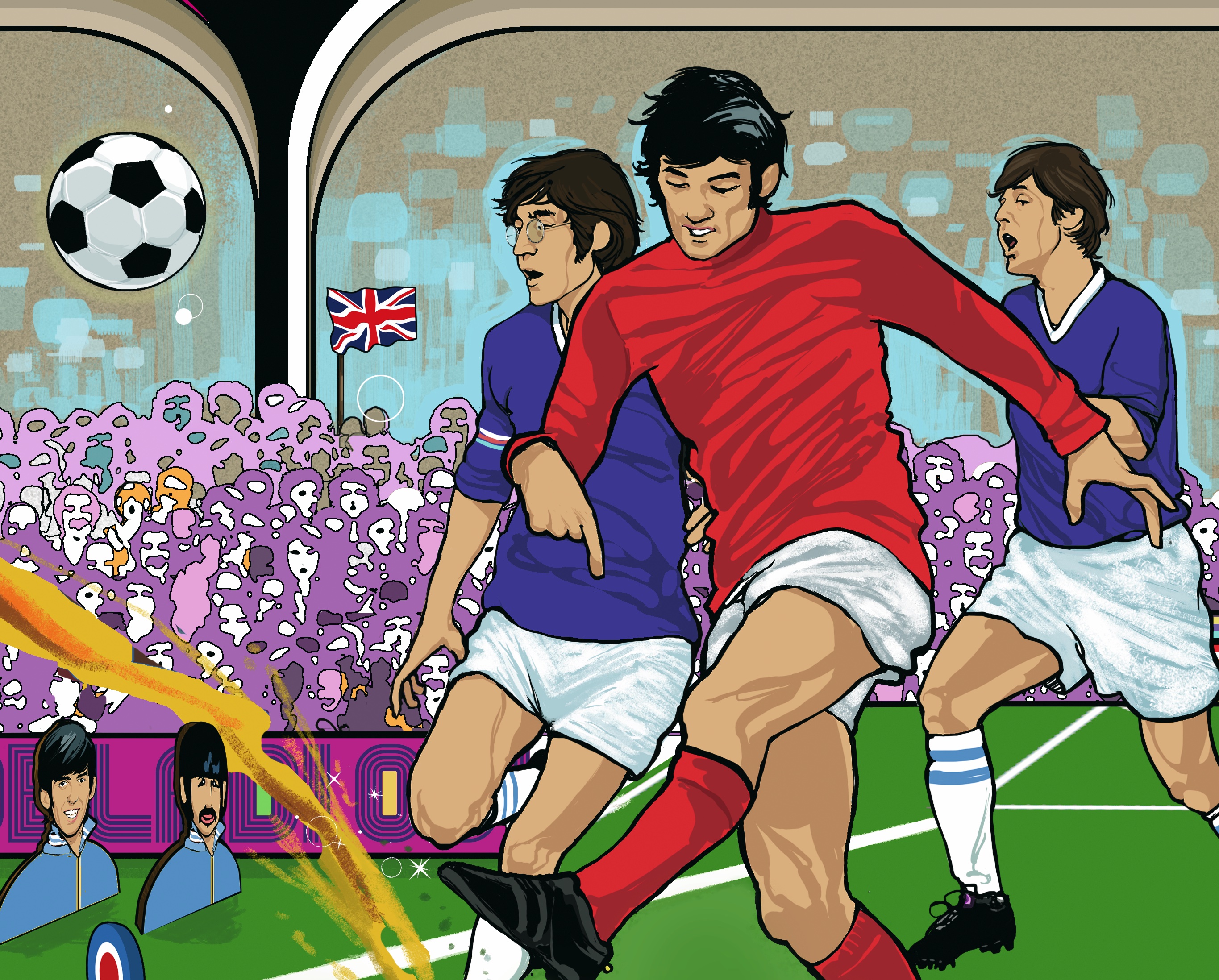 Beatles und Fussball