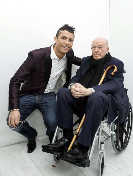 Cristiano Ronaldo und Alfredo di Stefano