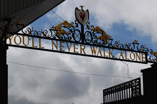 You'll Never Walk Alone in Anfield